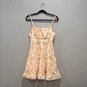Floral Spaghetti Strap Dress
